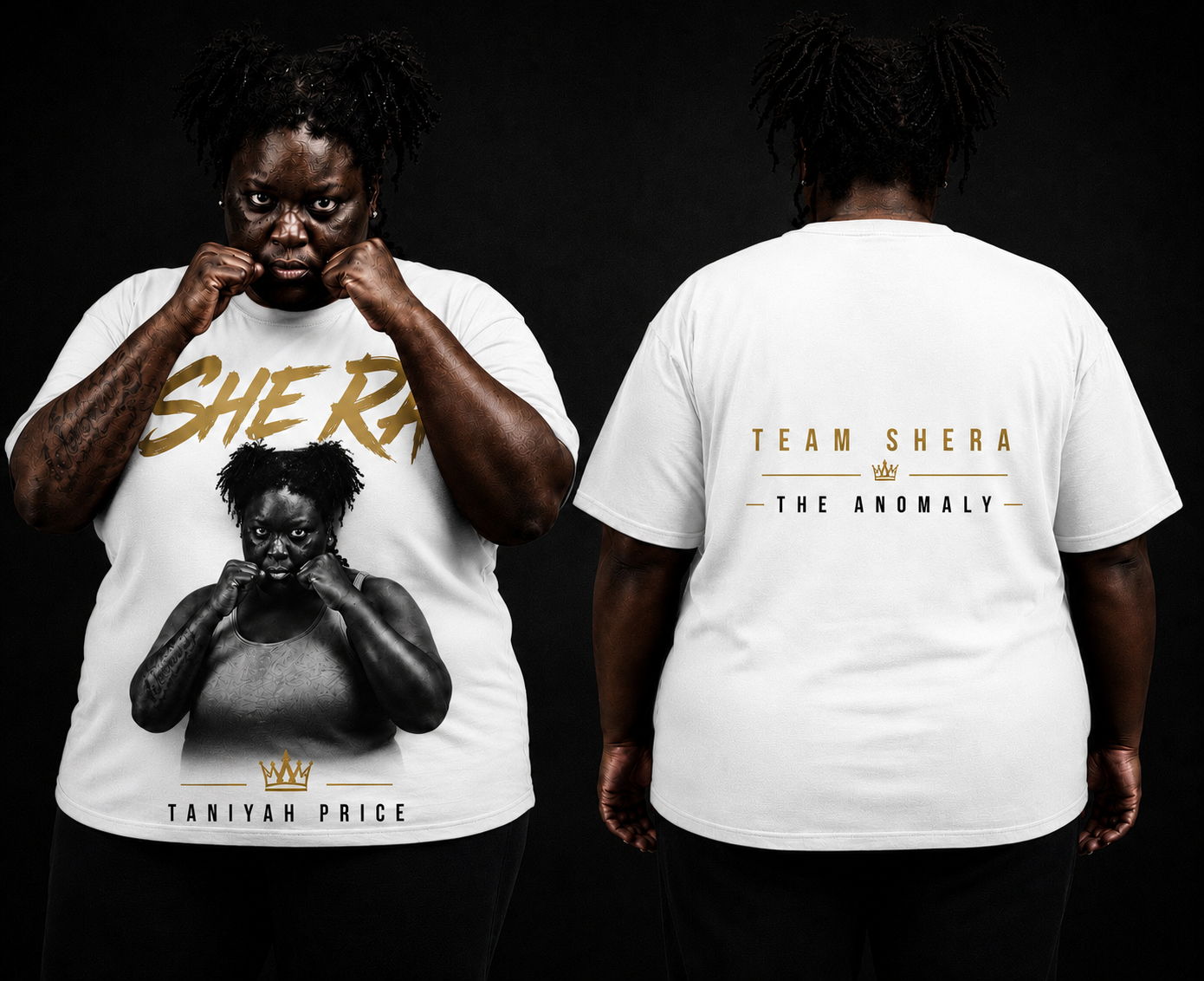 Team SheRa Gold Edition White / Gold t-shirt design