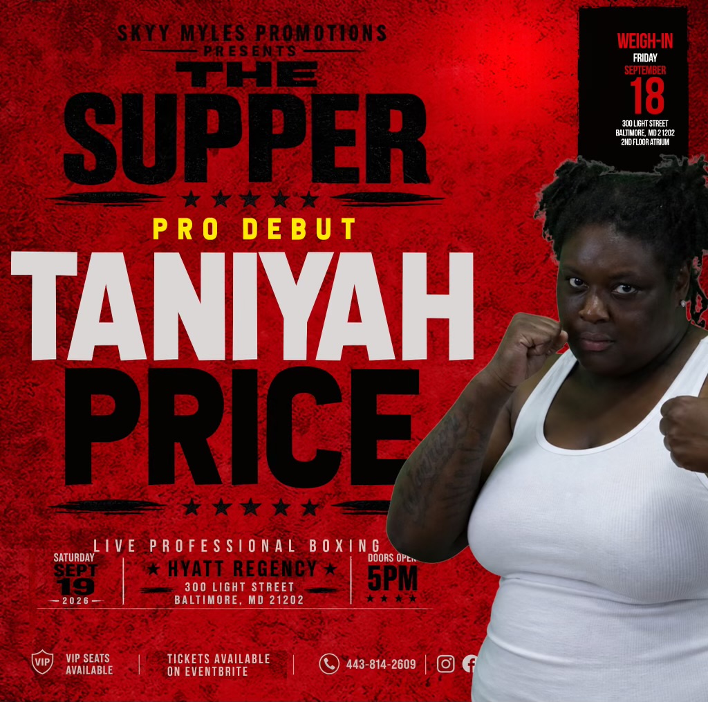 Taniyah 'SheRa' Price Professional female boxer