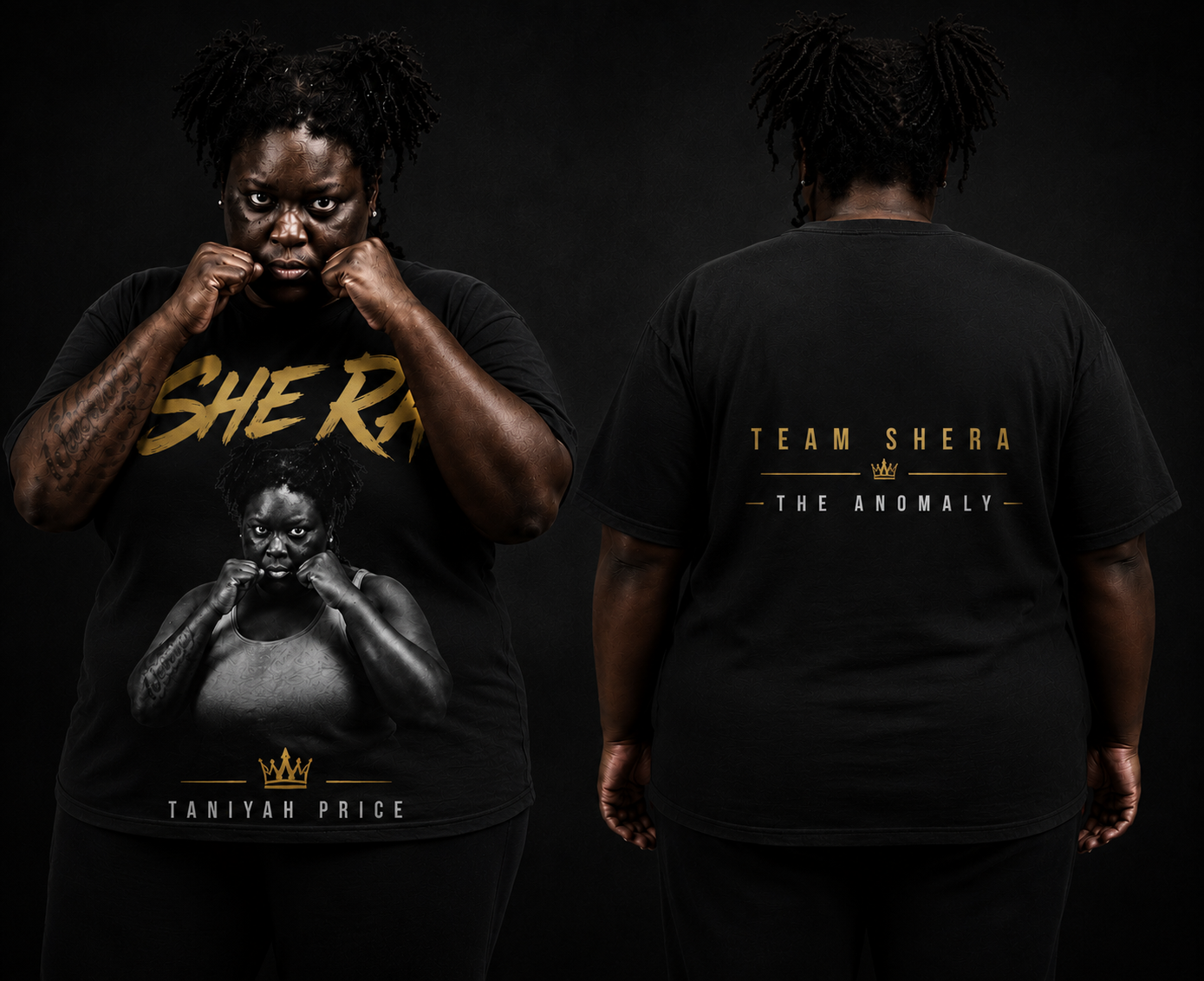 Team SheRa Gold Edition Black / Gold t-shirt design