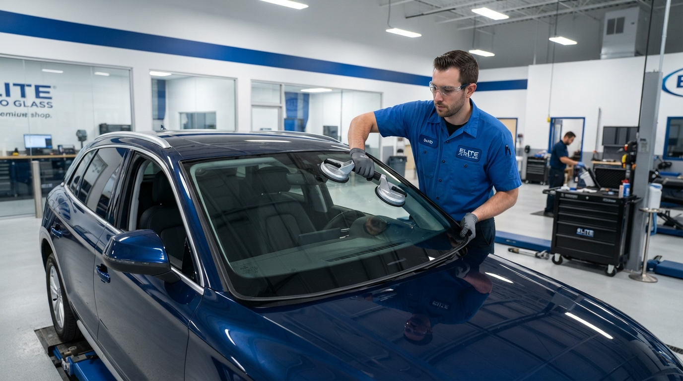 Professional windshield replacement service in Irving Texas by Diamond Auto Glass