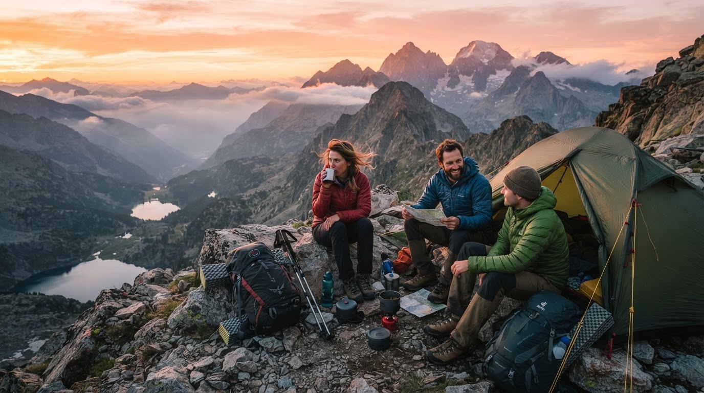 Travesía con vivac en Pirineos