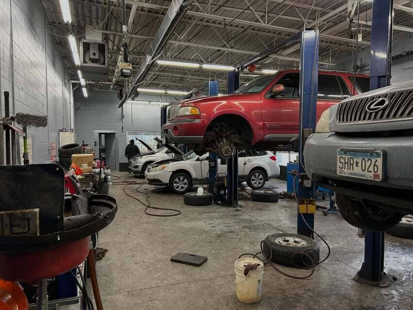 Auto repair work 10