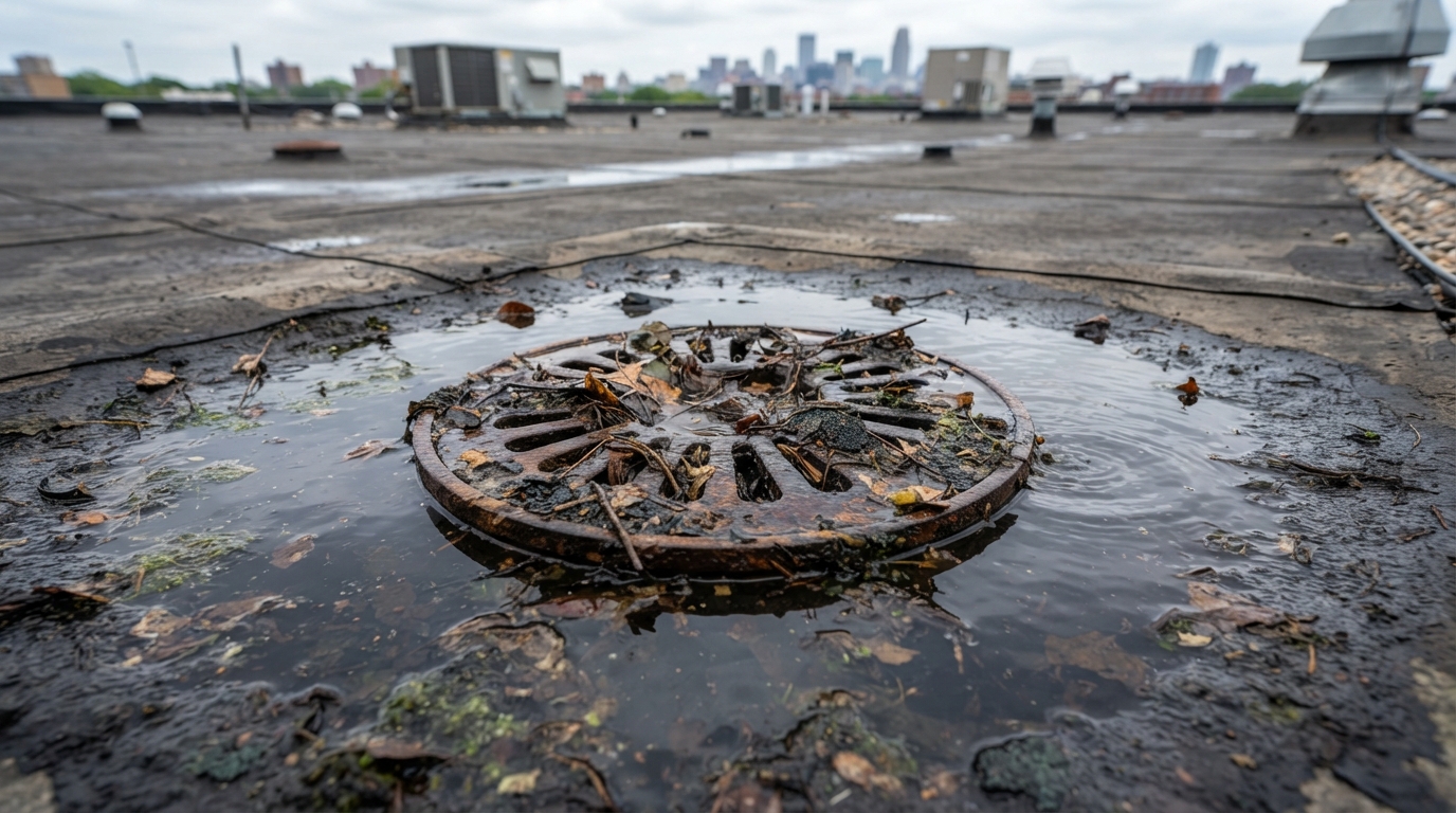 Commercial-Buildings-Roof-Drains