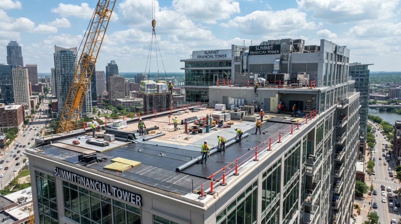 Role of Building Height in Commercial Roofing Decisions