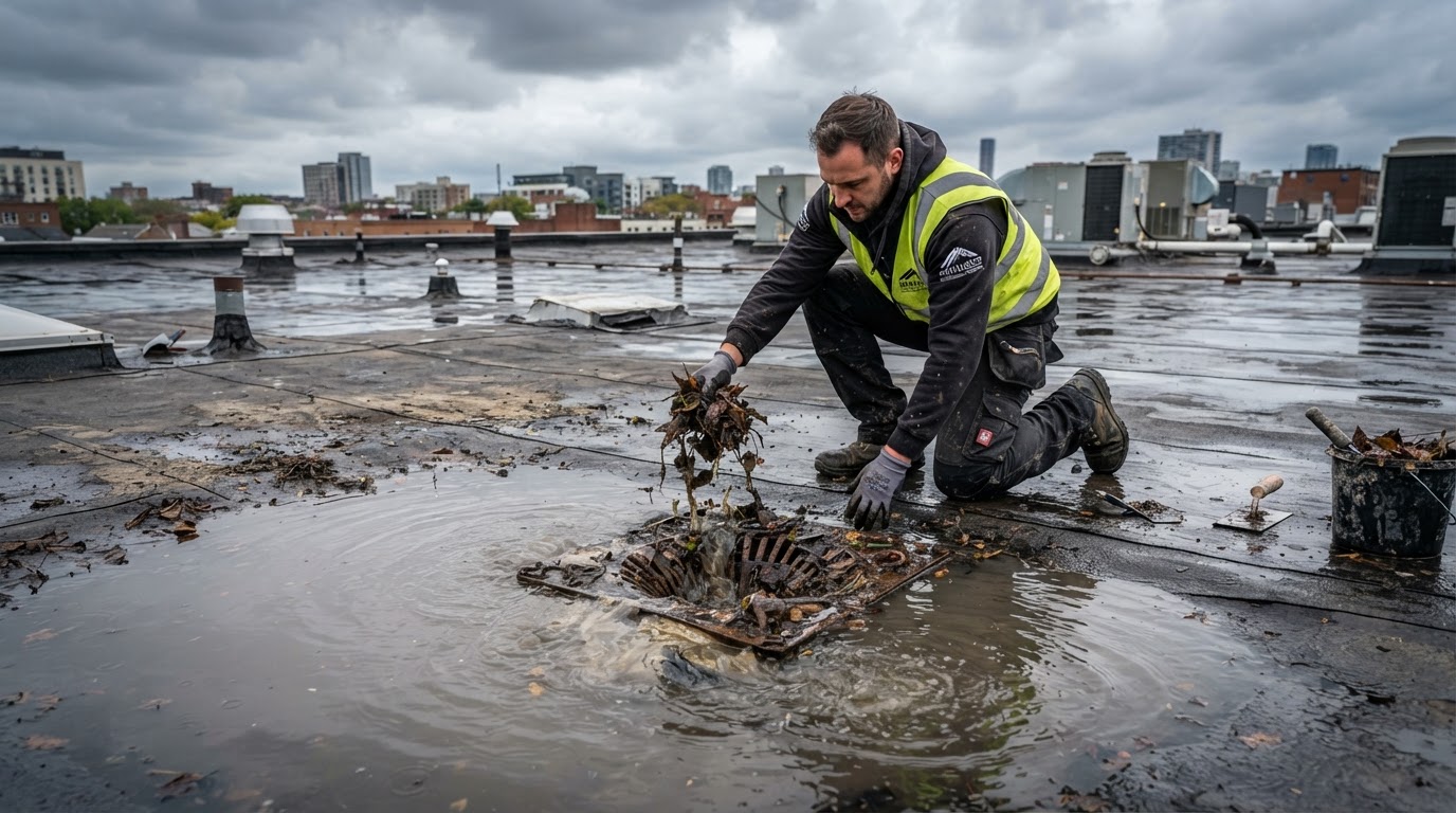 Prevent Roof Ponding on Your Commercial Building