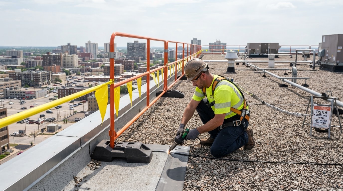 Staying Safe On Your Roof