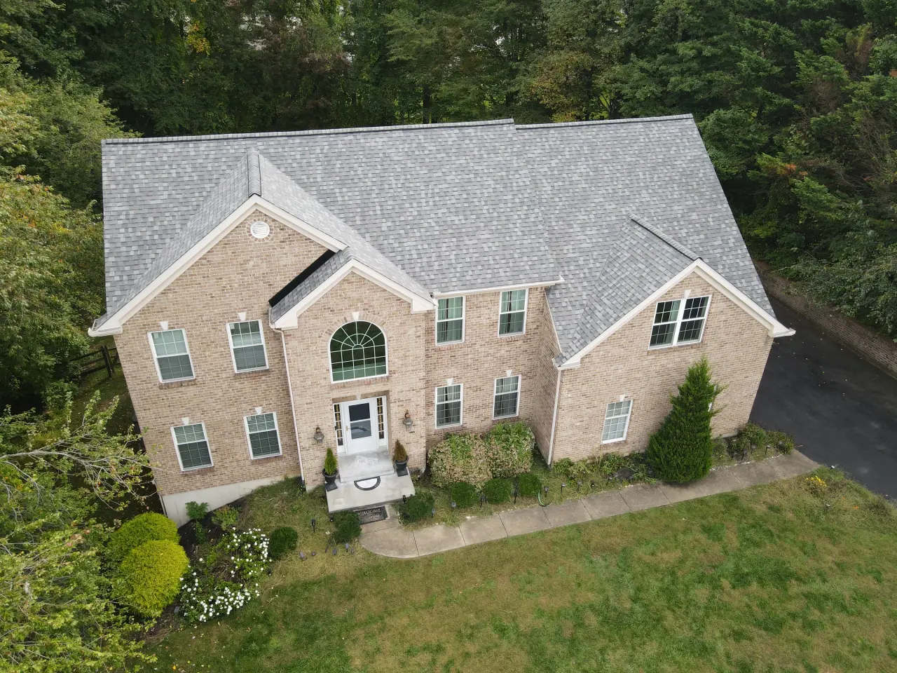 Residential roof replacement by Lane Roofing & Exteriors