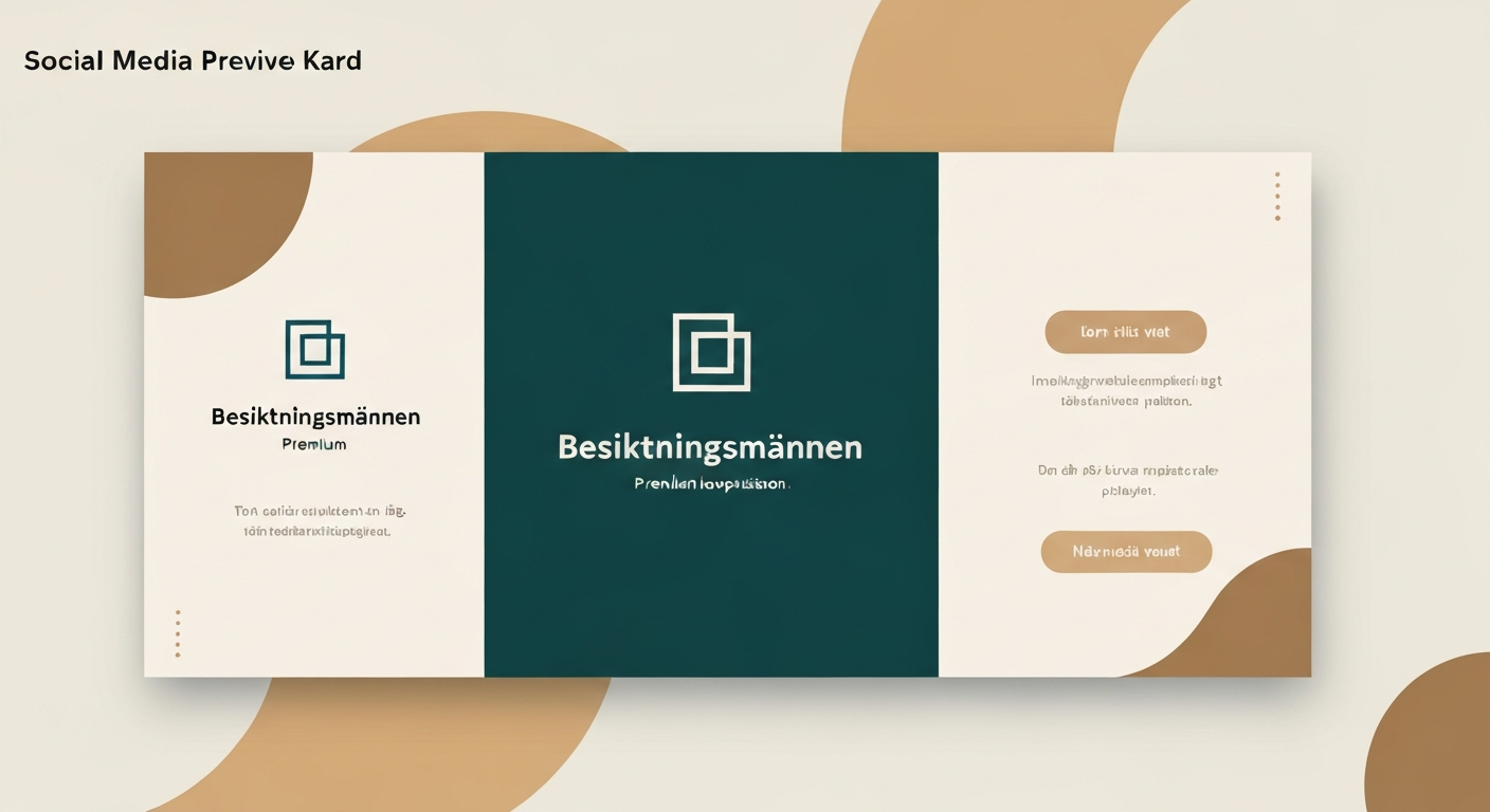 Besiktningsmännen Thore Sjödin Handelsbolag logotyp