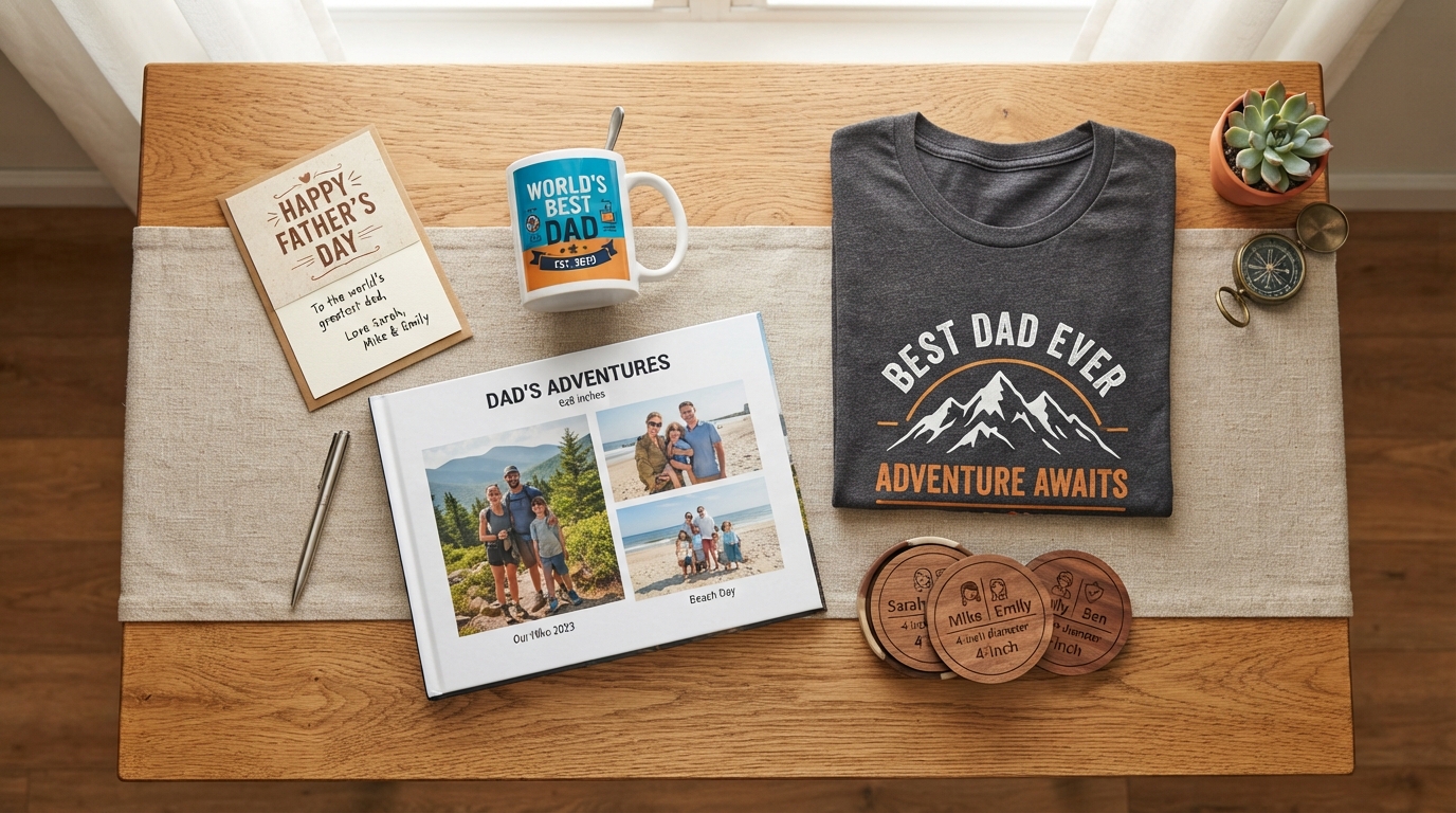 Unique Father’s Day Gifts That Dads Will Love: Personalized Print Ideas in Omaha