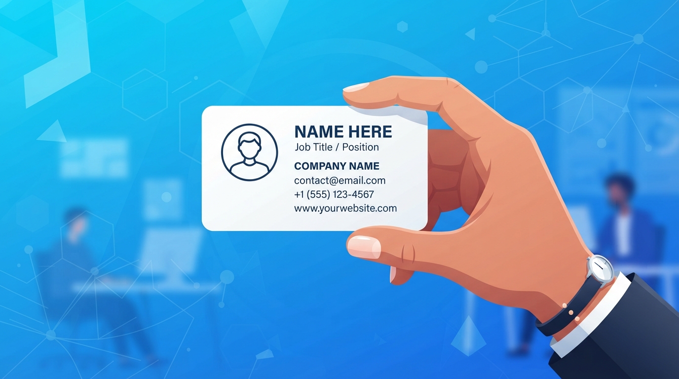 Why You Should Always Carry a Business Card in Omaha
