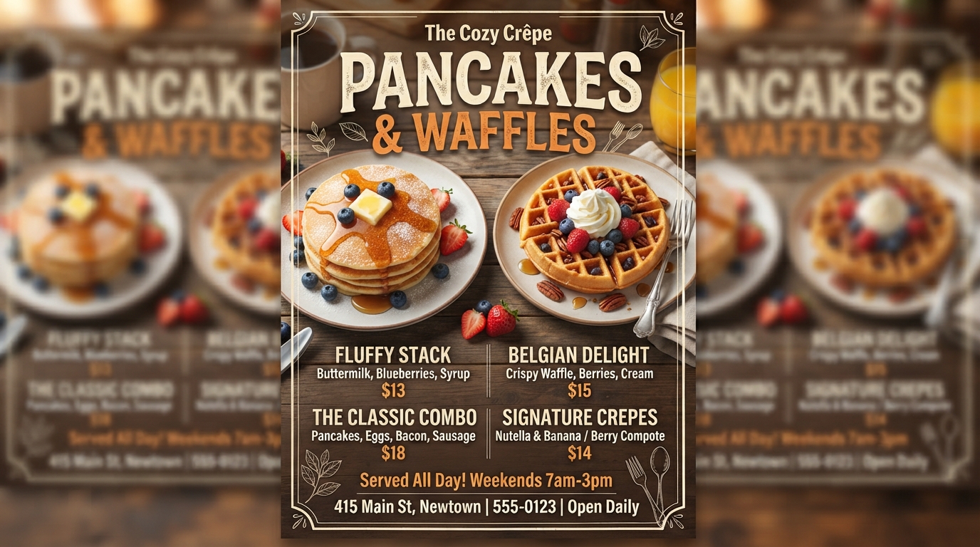 Restaurant Flyer Templates: Boost Takeout & Dine-In Orders in Omaha