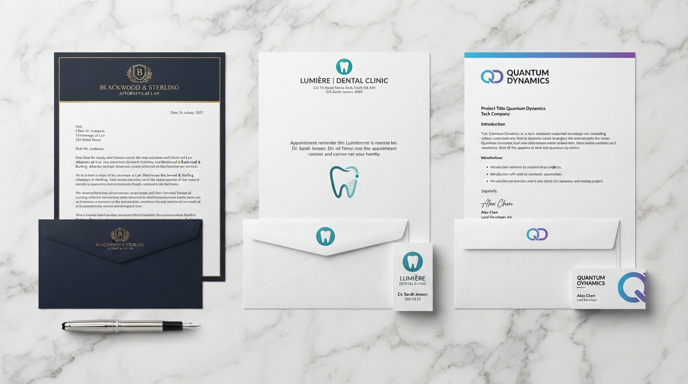 Custom Business Letterhead Templates: How to Design Official Stationery in Omaha