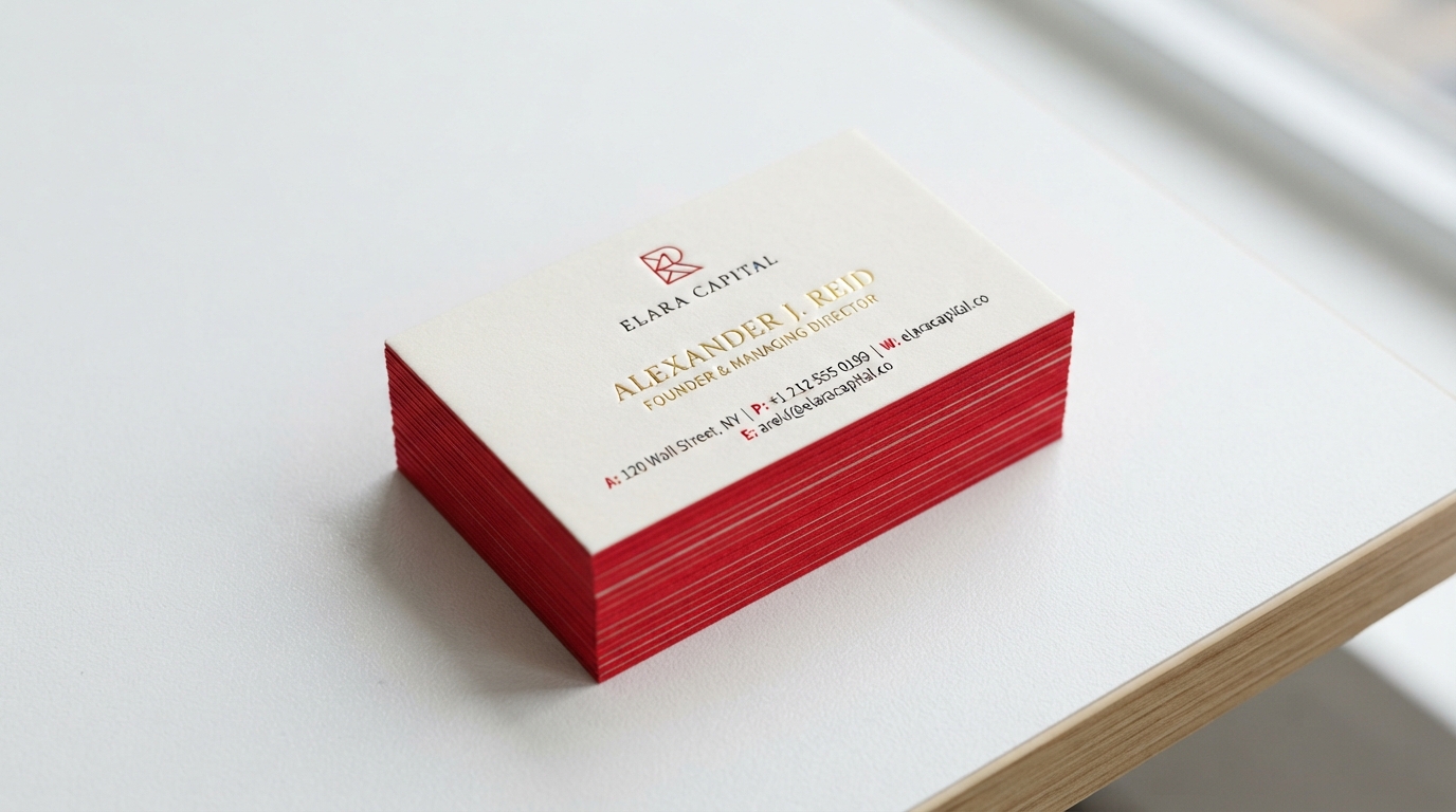 38 pt. Triple Paper Finish: The Best Luxury Business Cards to Impress Clients in Omaha