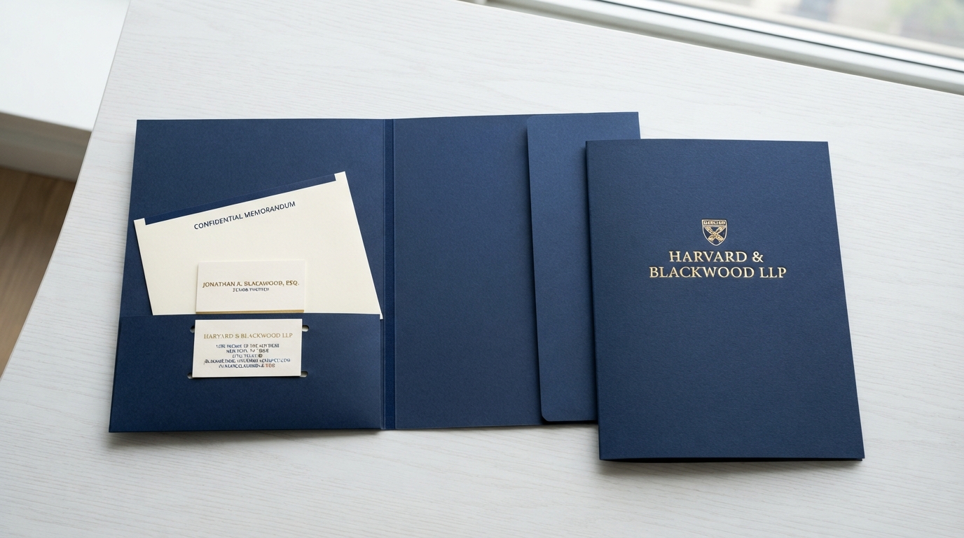Custom Presentation Folders for Business Marketing in Omaha