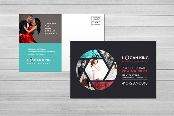 Postcards for photography