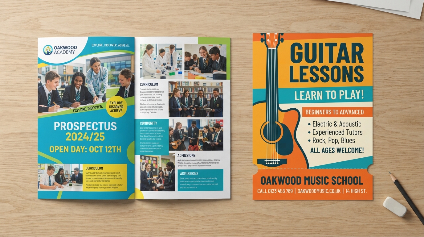 Flyers vs. Brochures: Choosing the Right Print Marketing Material in Omaha