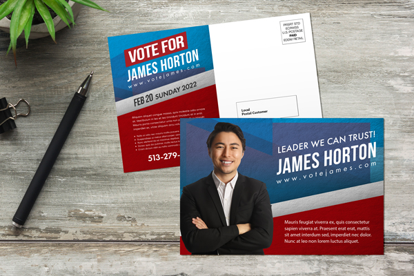 Political printing and marketing materials