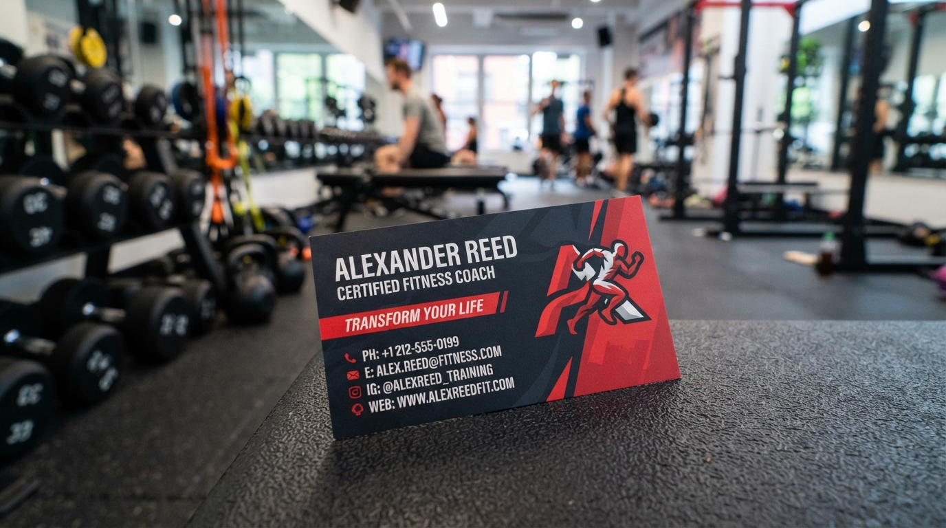 Design Personal Trainer Business Cards: Tips, Layouts & Styles for Omaha Gyms