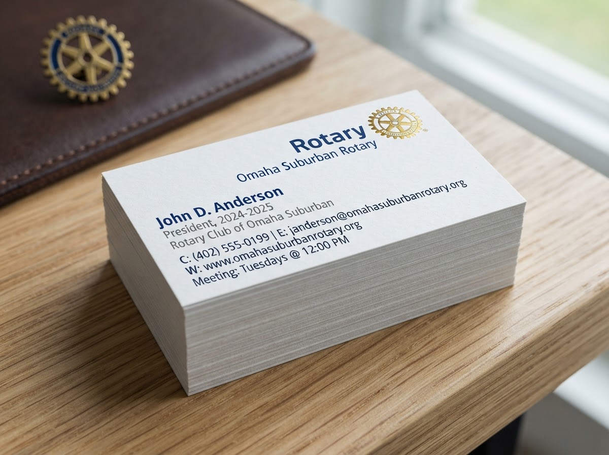 Business Cards for Rotary clubs