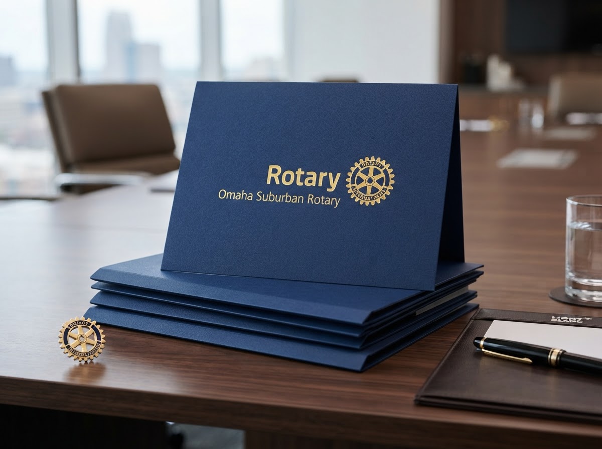 Folders for Rotary clubs