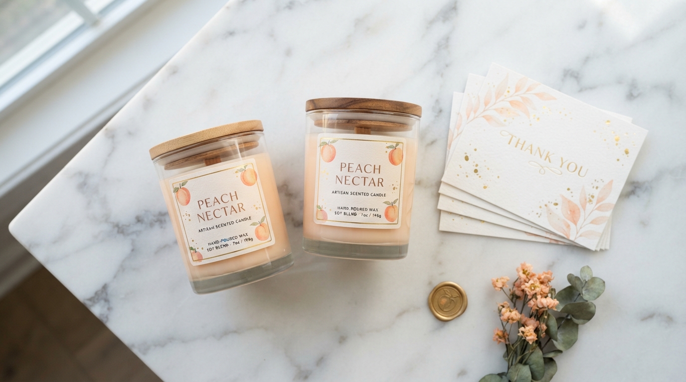 How to Make Custom Candle Labels: Design, Material & Safety Guide for Omaha Artisan Brands