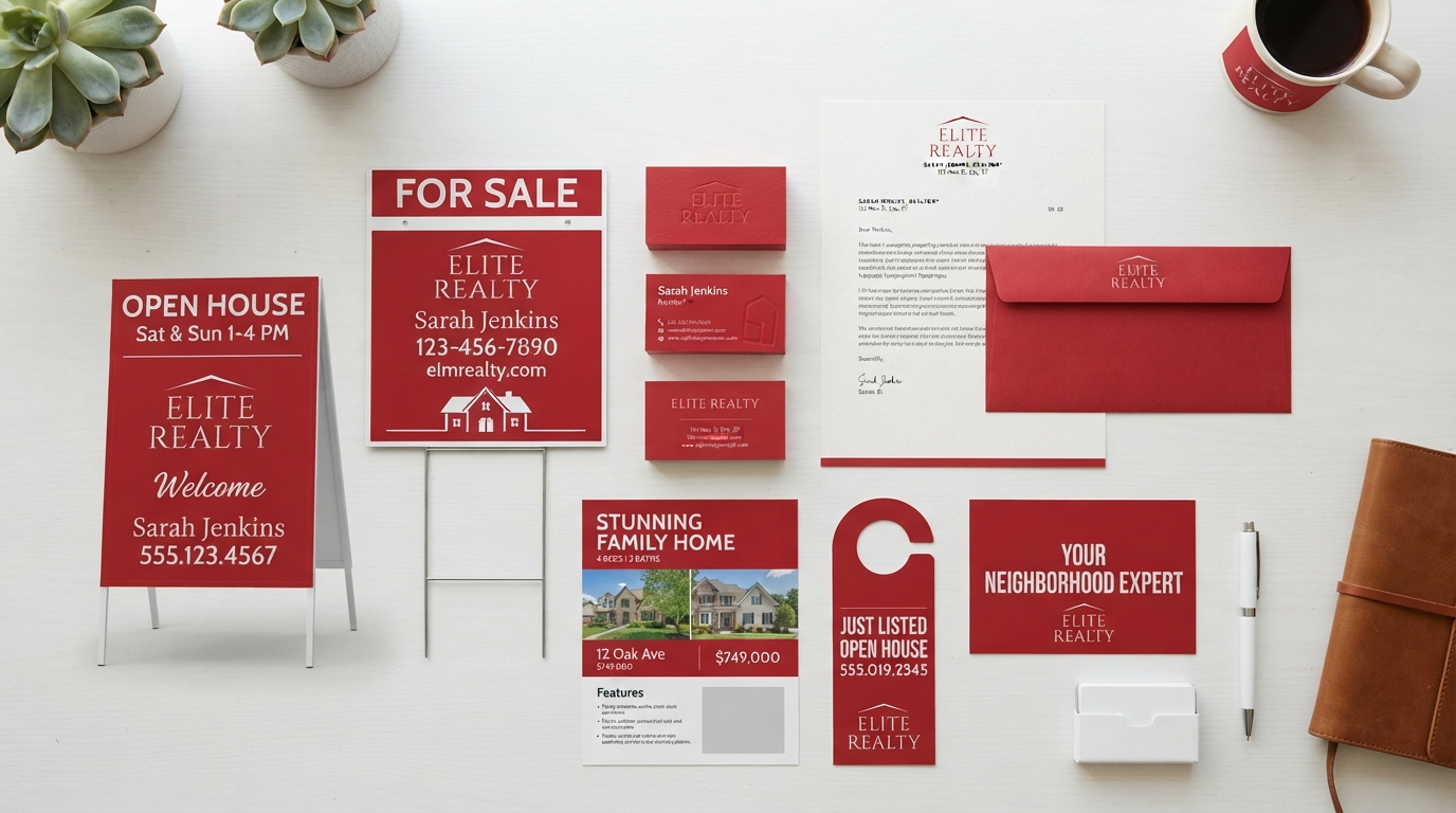 The Top 7 Essential Print Products Every Omaha Real Estate Agent Needs