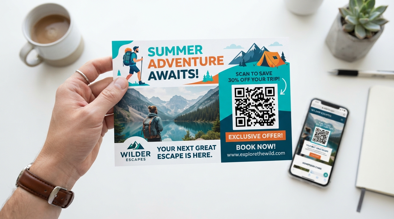 Why You Should Include a QR Code on Your Direct Mail Postcard in Omaha