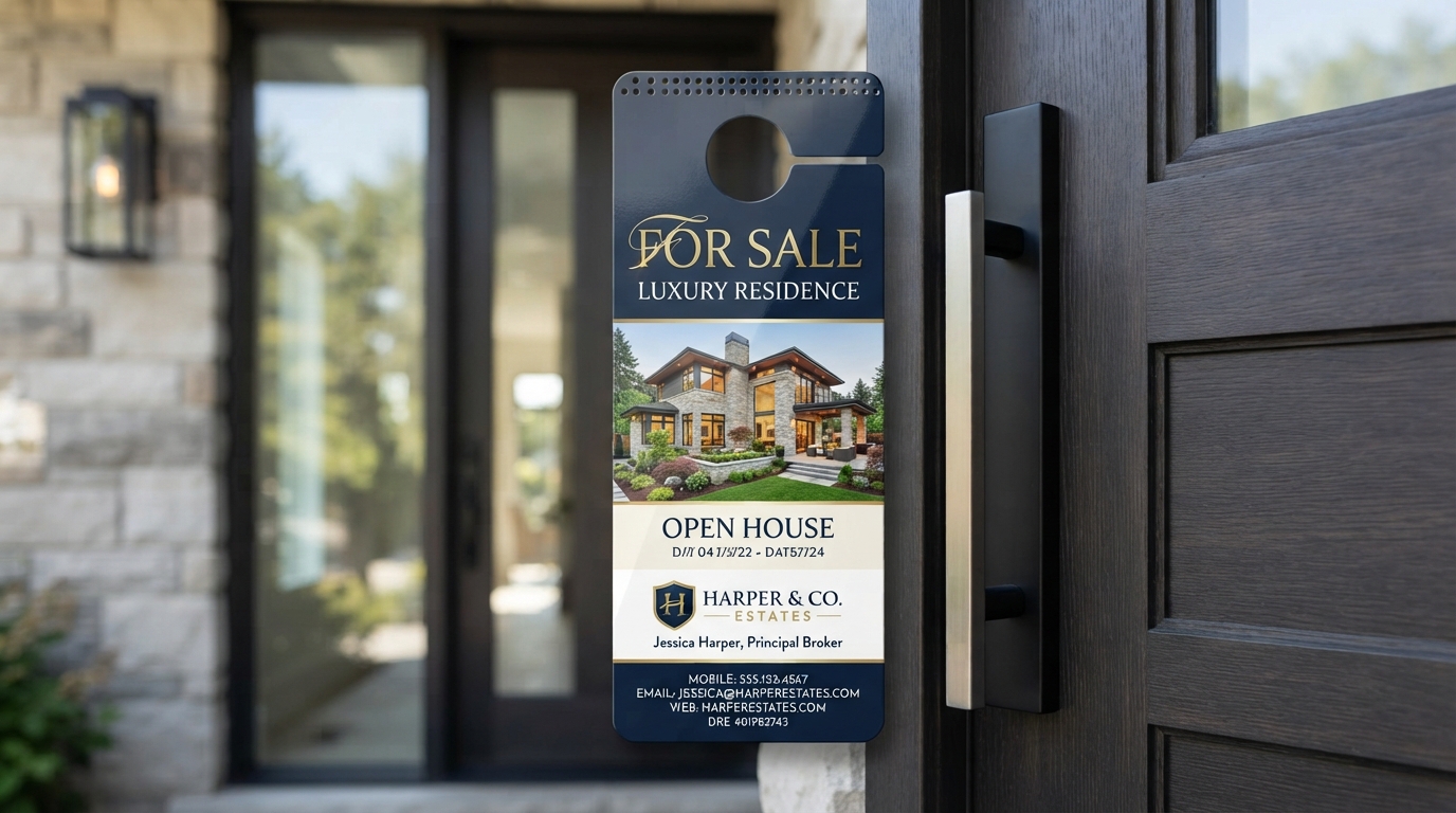 Real Estate Door Hangers: How Omaha Realtors Win Local Neighborhood Leads