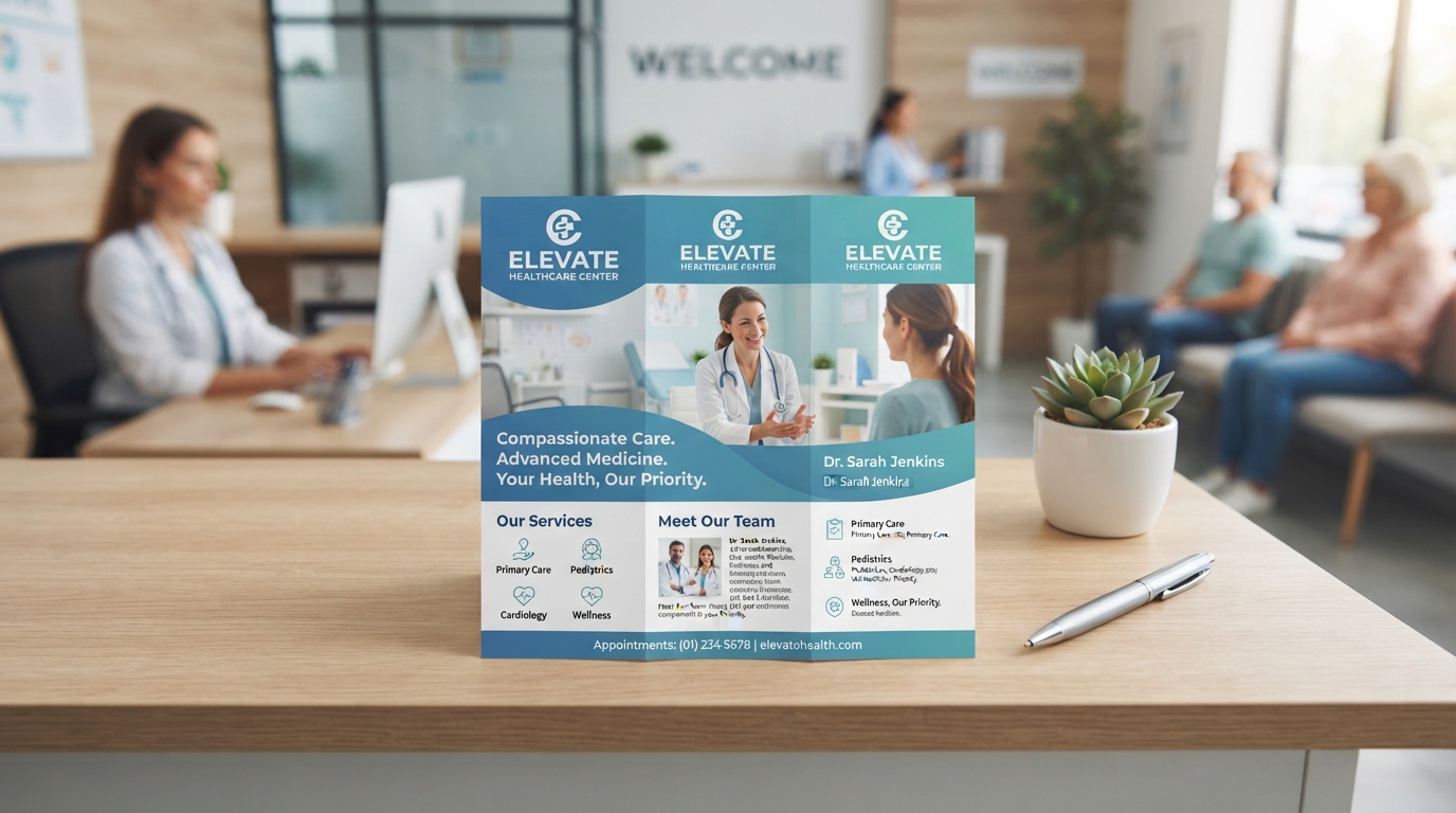 Brochure Designs for Business: How to Create Impactful Folded Marketing Collateral in Omaha