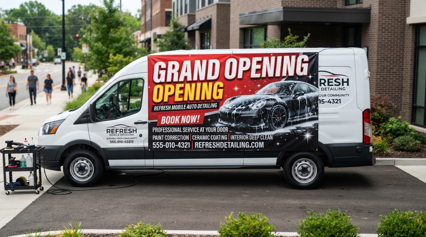How Grand Opening Banners Drive Maximum Foot Traffic for Omaha Businesses