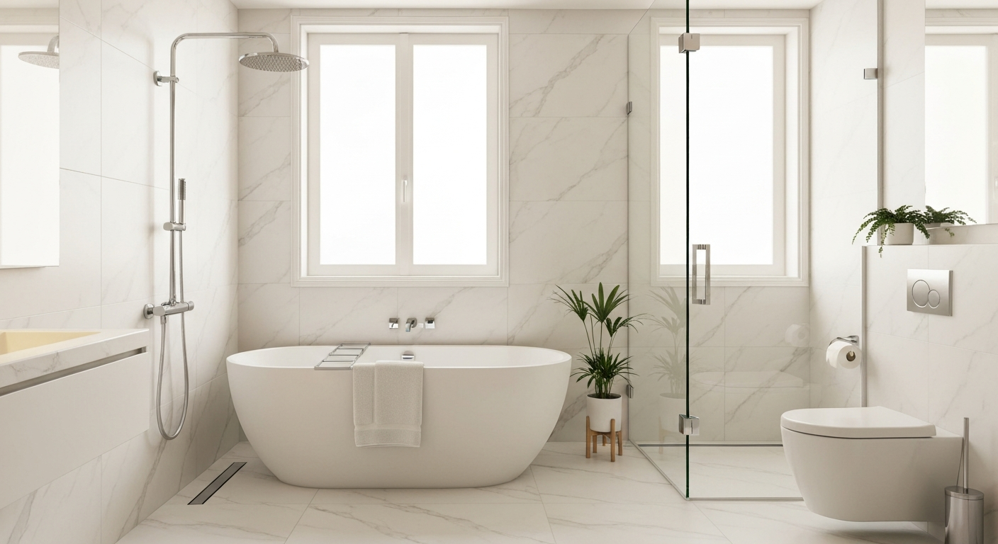 Clean Bathroom