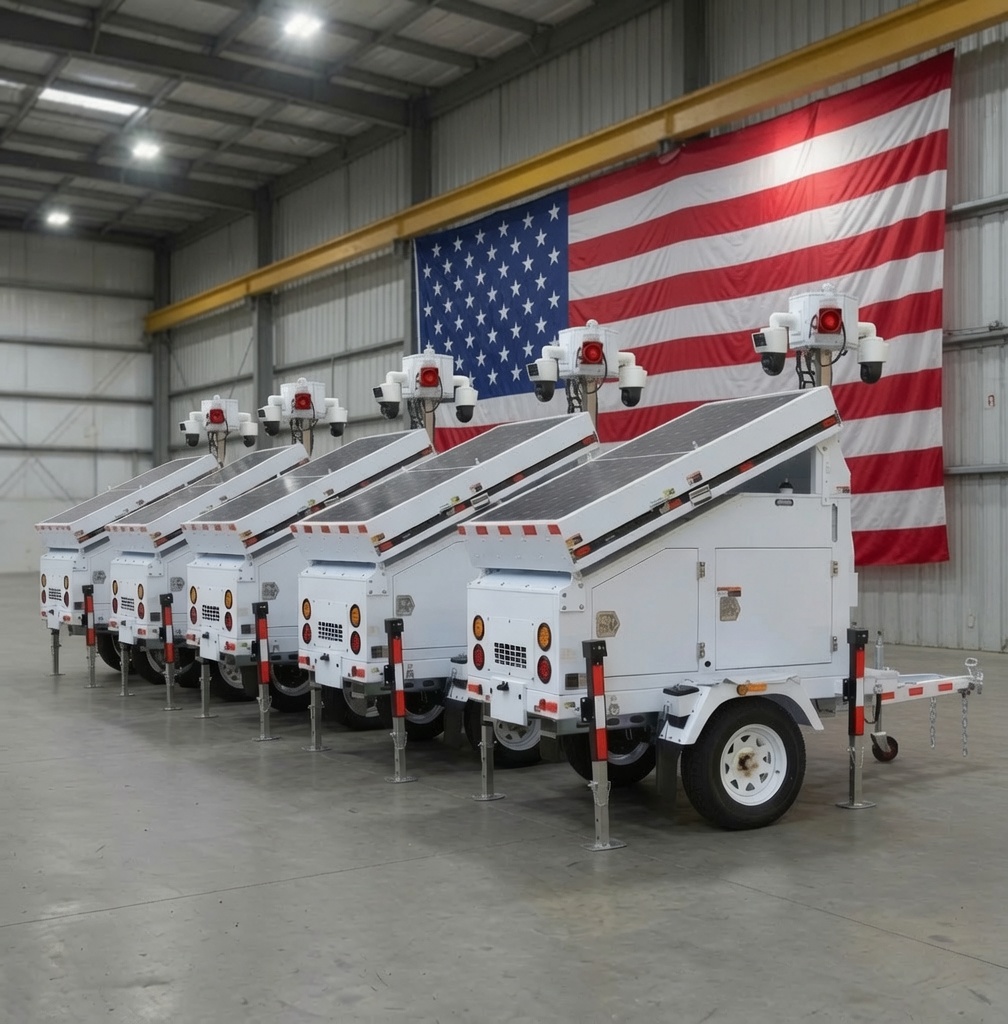 NomiTrailers fleet displayed in warehouse