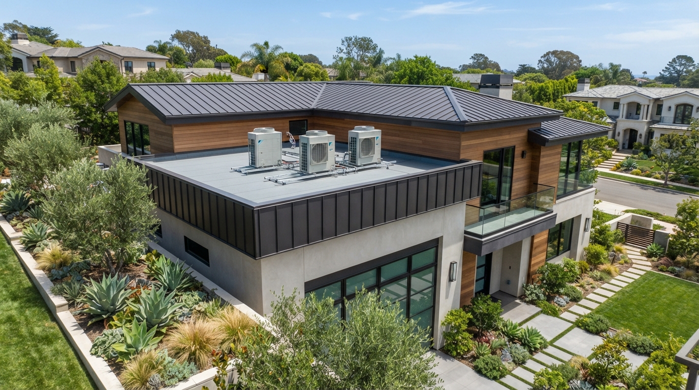 Luxury Residence Heat Pump Conversion