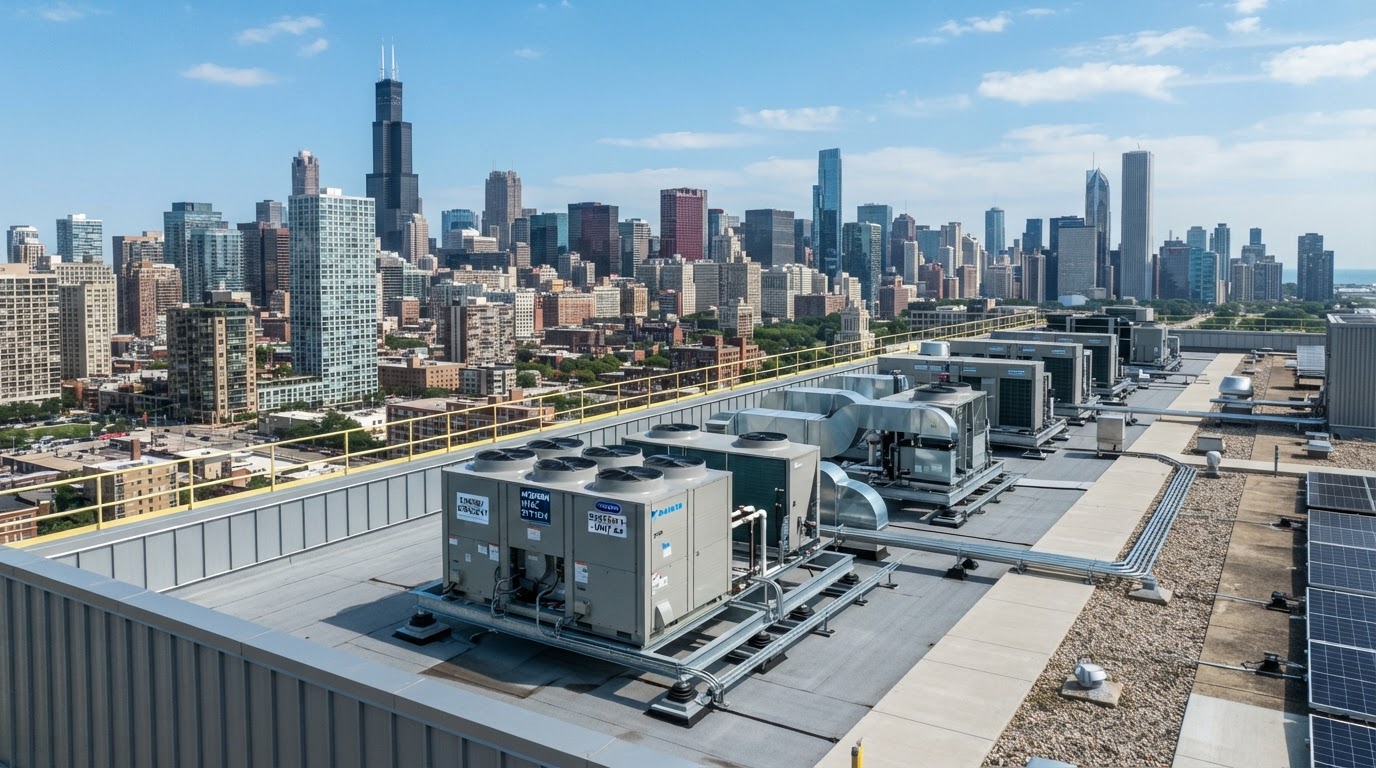 Commercial Rooftop HVAC Retrofit