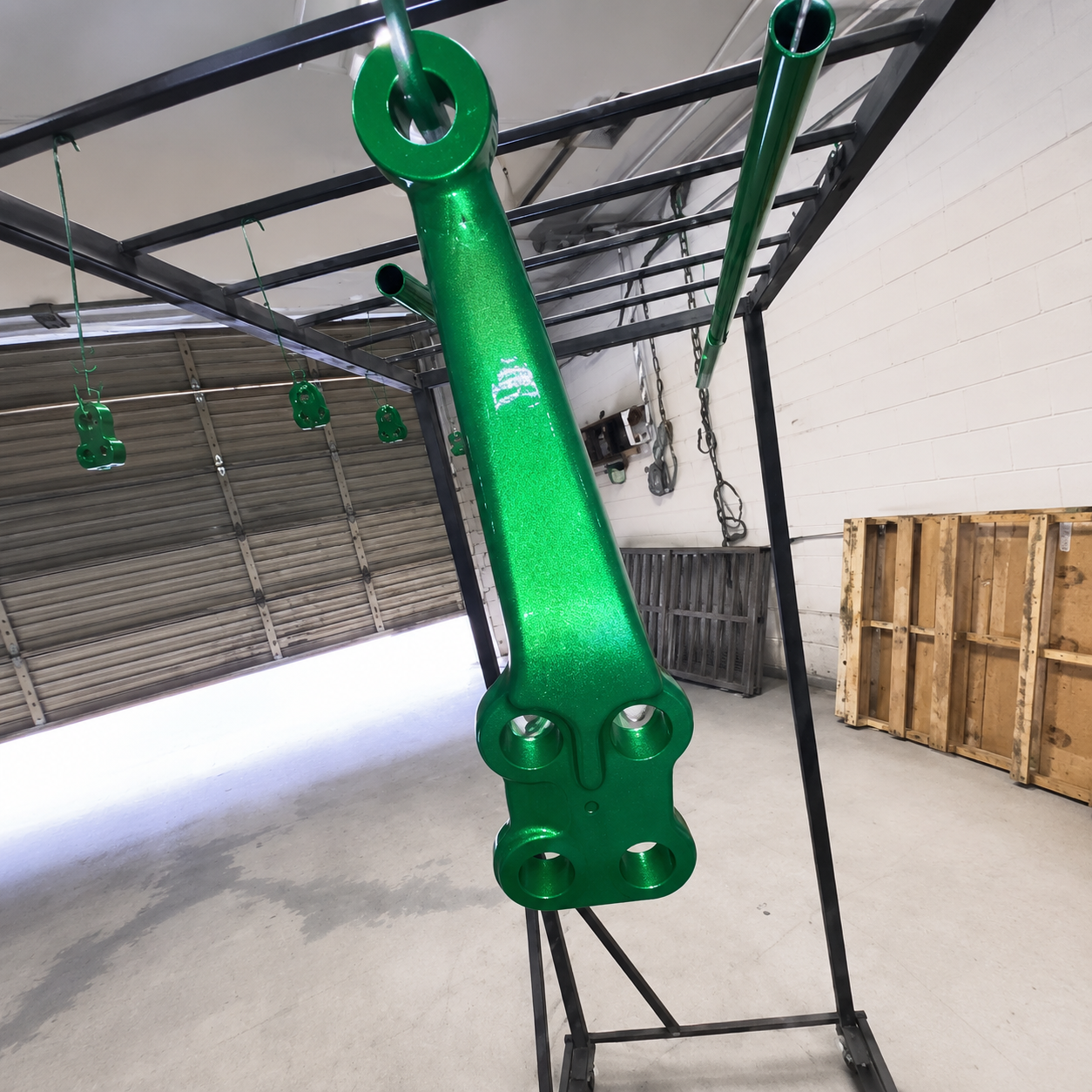 Powder Coated Industrial Frame