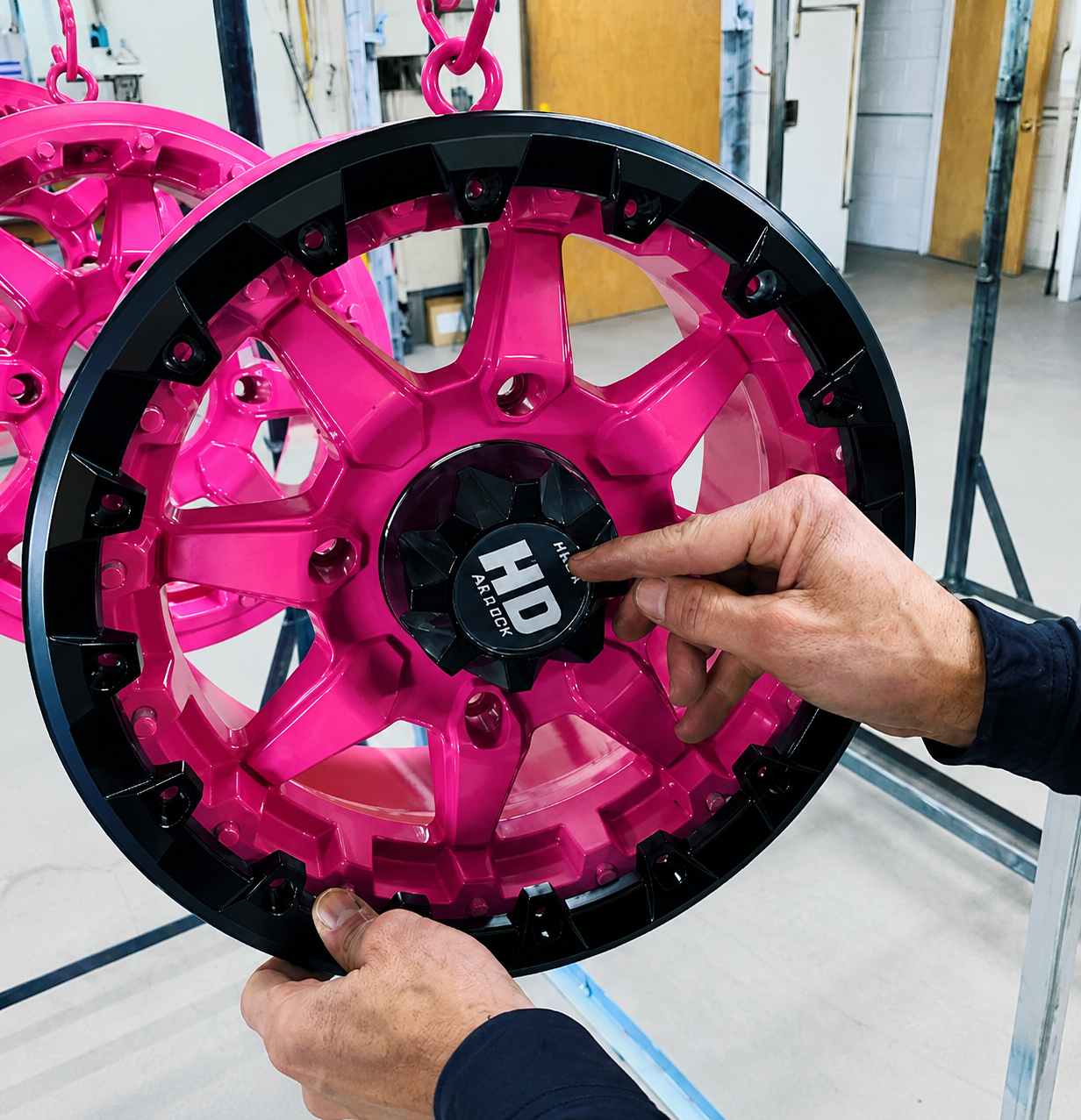 Powder Coated Automotive Wheels
