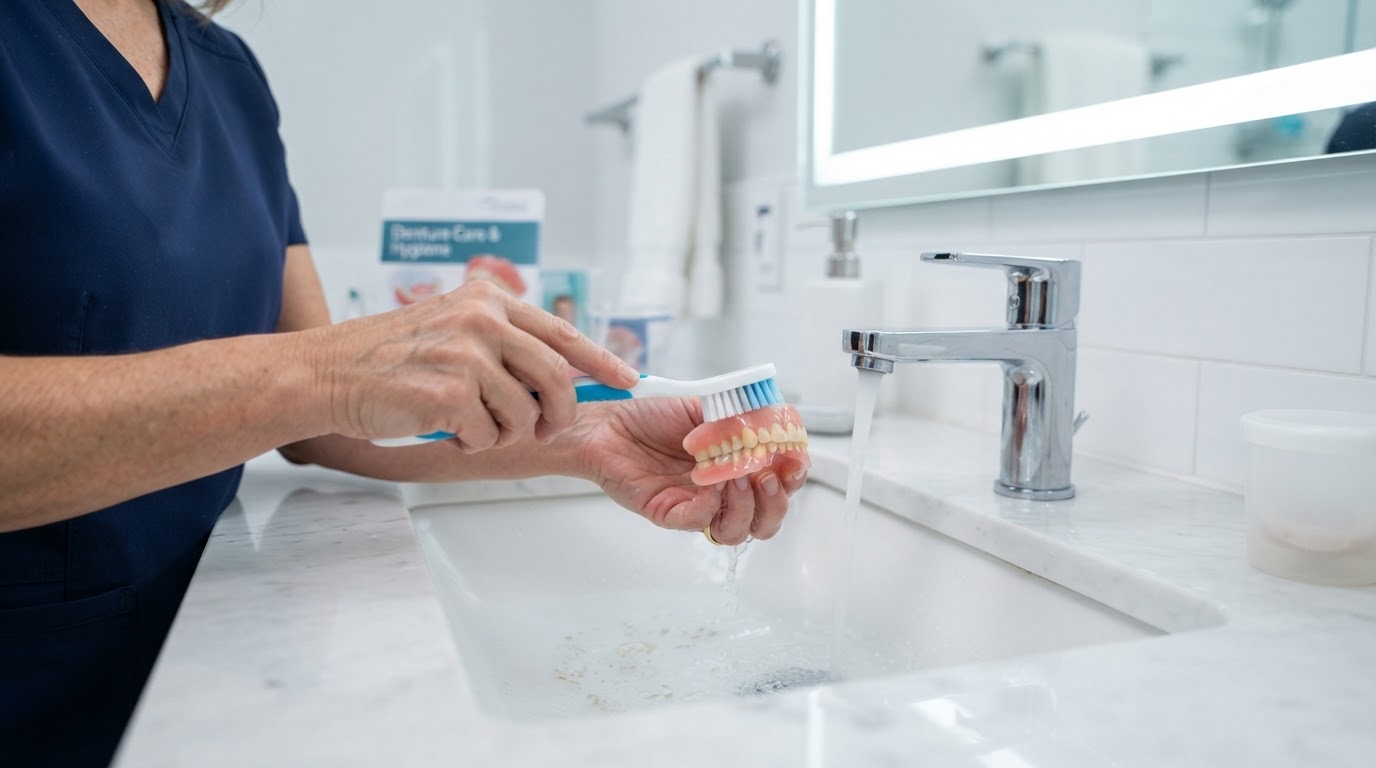 The Complete Guide to Denture Care & Maintenance — denture care article from Preston Dentures Melbourne
