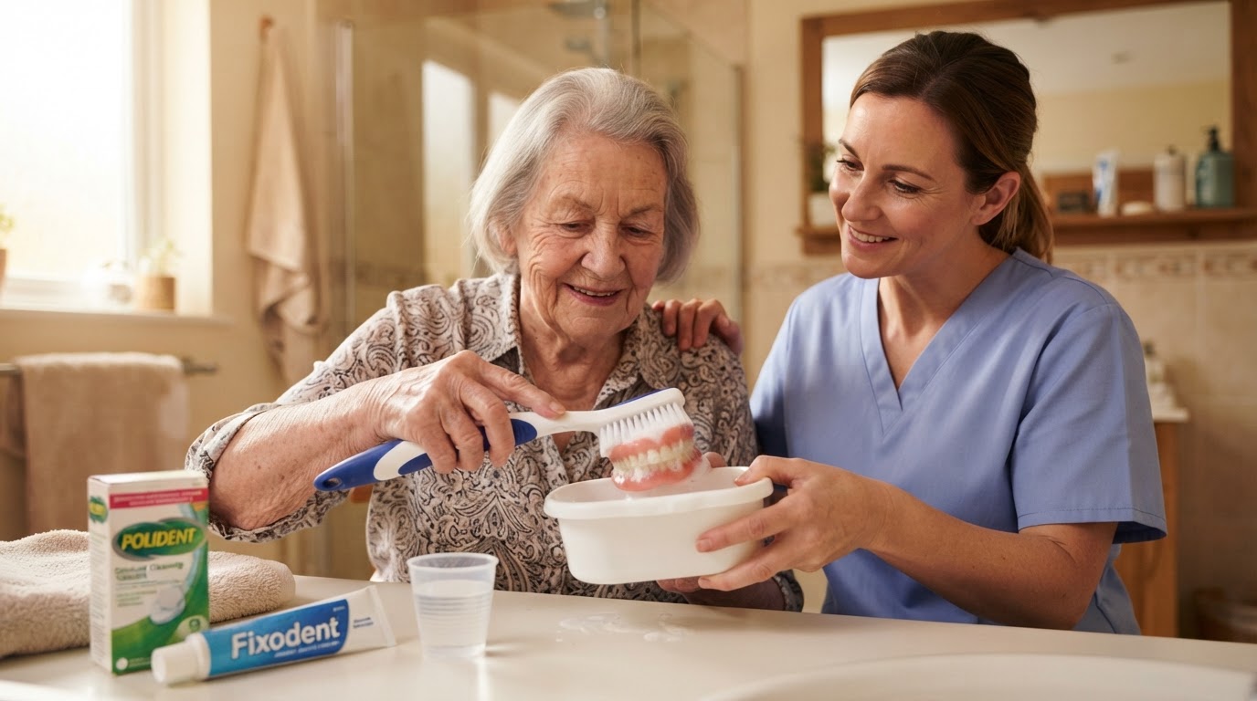 Denture Hygiene for Seniors: Preventing Stomatitis & Oral Infections — denture care article from Preston Dentures Melbourne