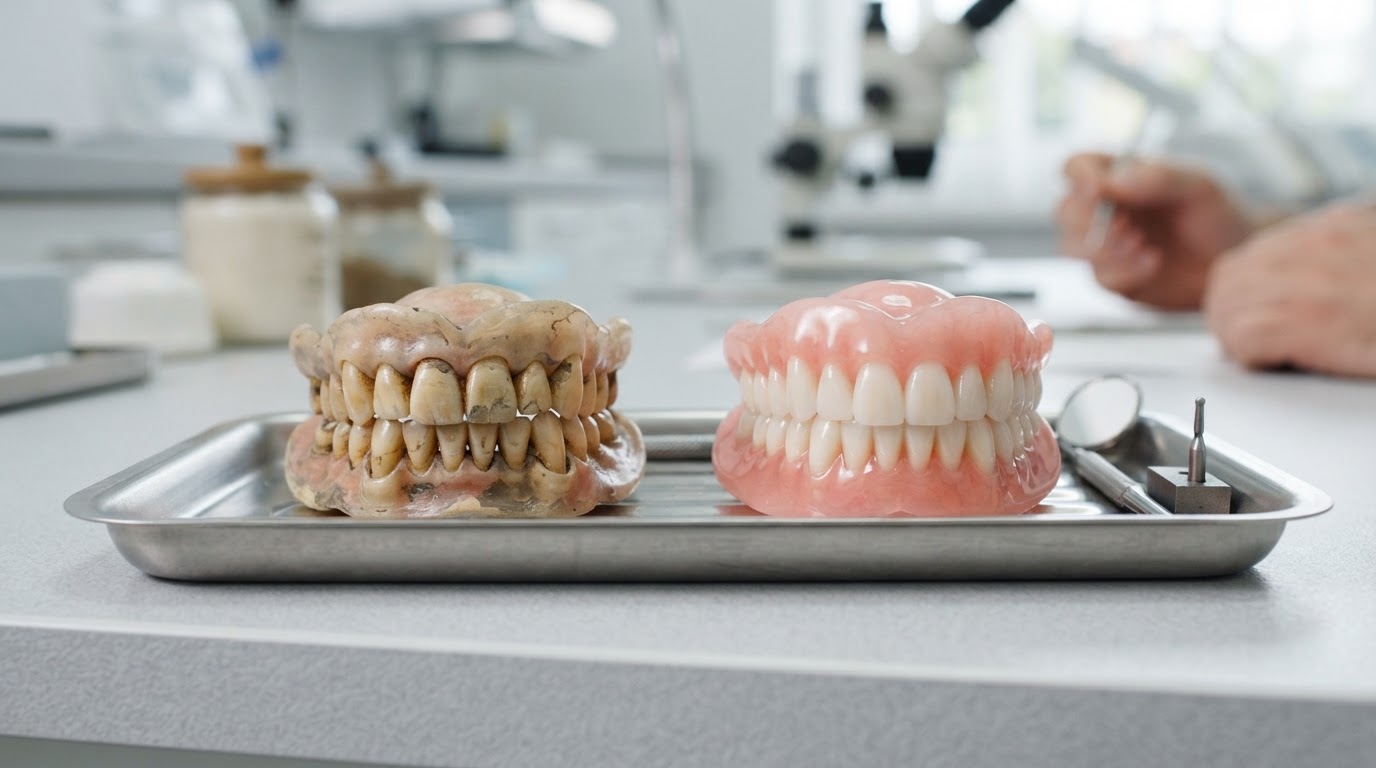 Denture Remaking vs. Relining: Knowing When It's Time for a New Set — denture care article from Preston Dentures Melbourne