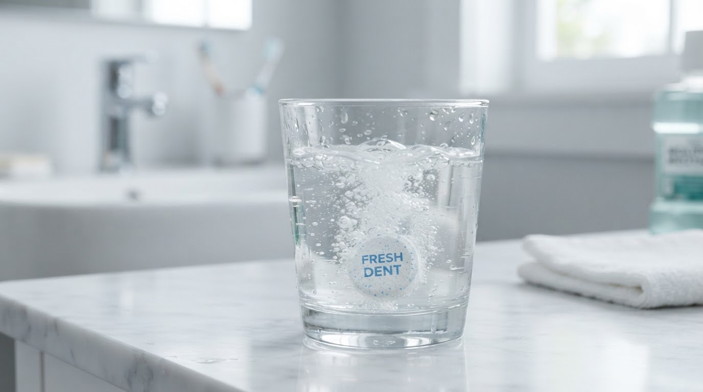 How Denture Cleansing Tablets Work and Why Water Temp Matters — denture care article from Preston Dentures Melbourne