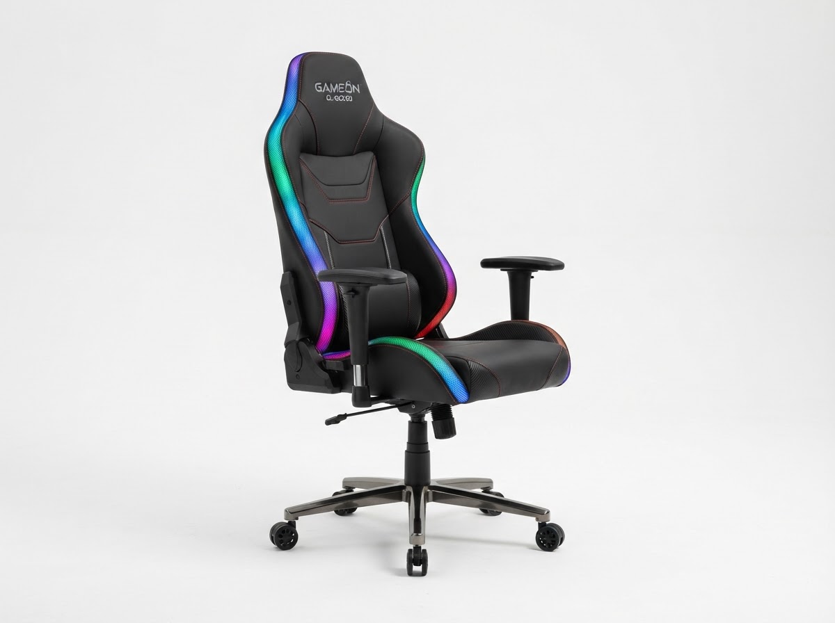 Silla Gamer LED RGB — CL-GC003