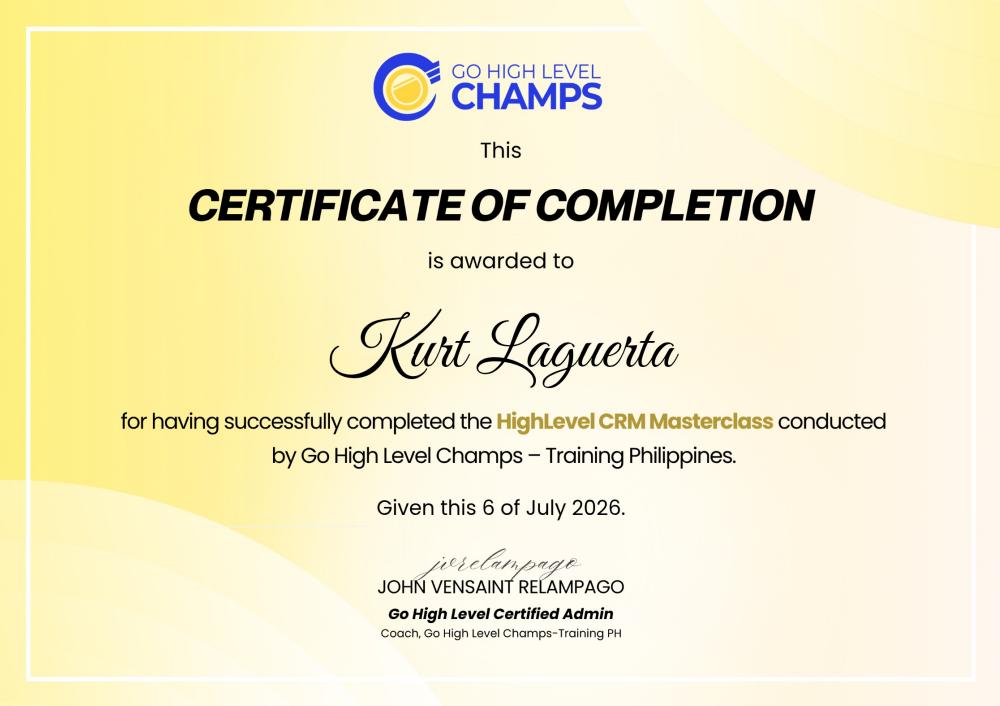 CRM Masterclass — Advanced Platform Certification