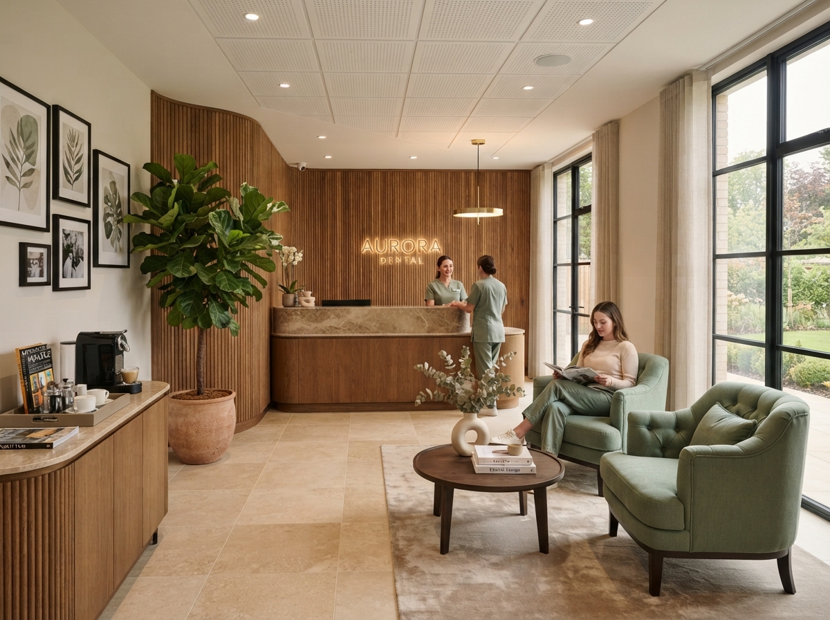Dr. Dhwani Dental dental clinic interior 2 — modern dental care facility in Gotri, Vadodara