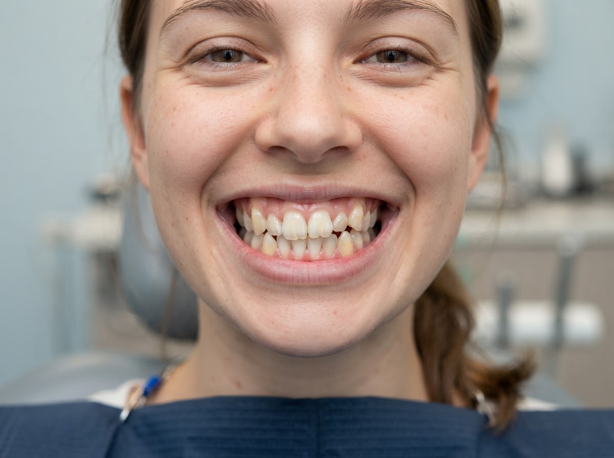 Invisible Orthodontics Before