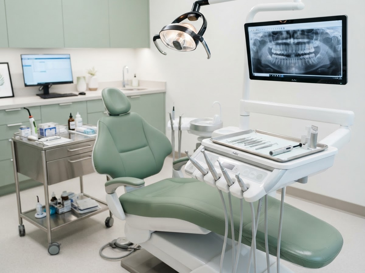 Modern Dental Equipment at Dr. Dhwani Dental