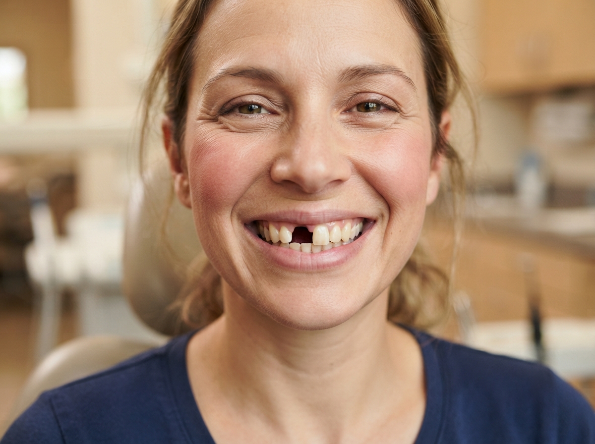 Dental Implant Restoration Before