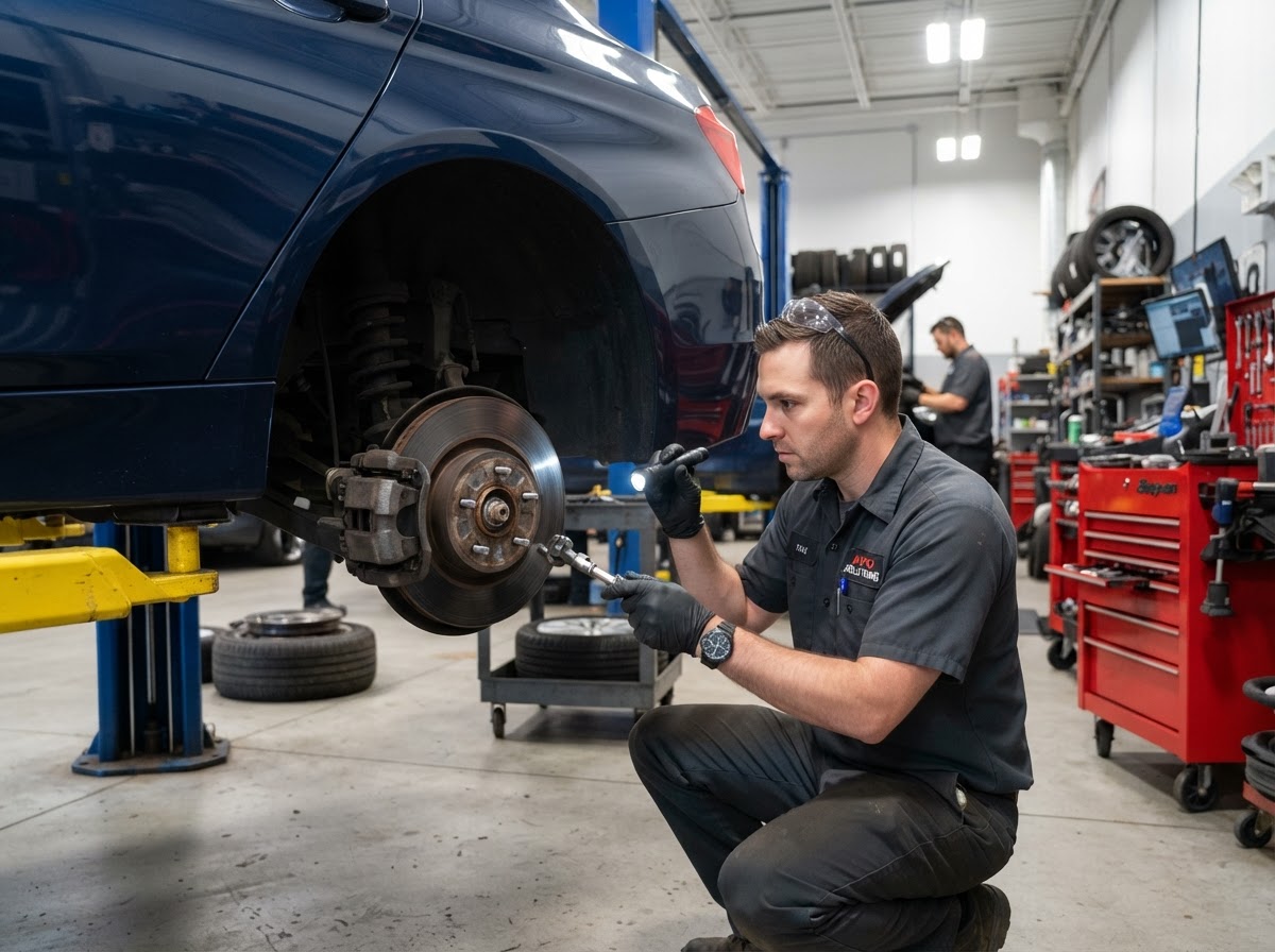 Auto repair work at Rollins Auto Repair in Windsor Locks, CT — photo 7