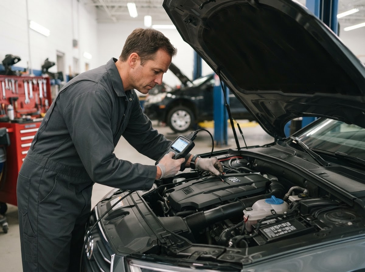 Auto repair work at Rollins Auto Repair in Windsor Locks, CT — photo 9