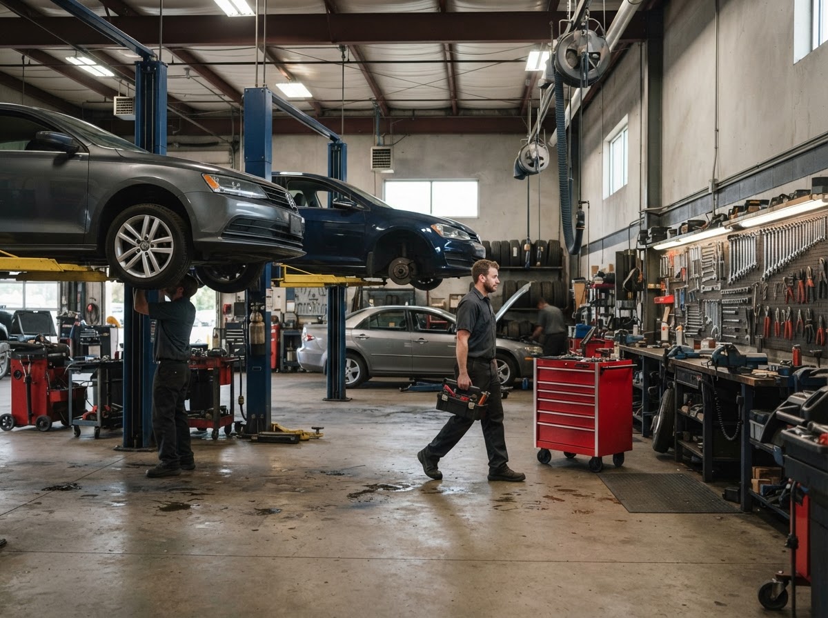 Auto repair work at Rollins Auto Repair in Windsor Locks, CT — photo 12