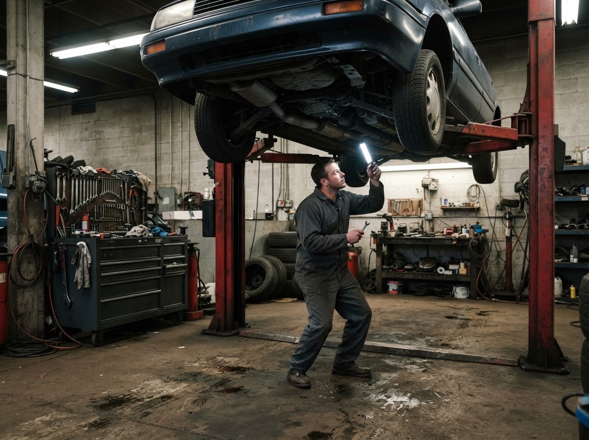 Auto repair work at Rollins Auto Repair in Windsor Locks, CT — photo 8